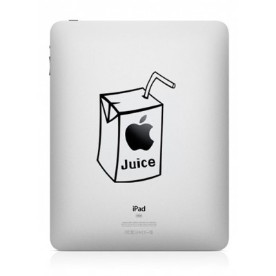 Apple Juice (2) iPad Sticker iPad Stickers